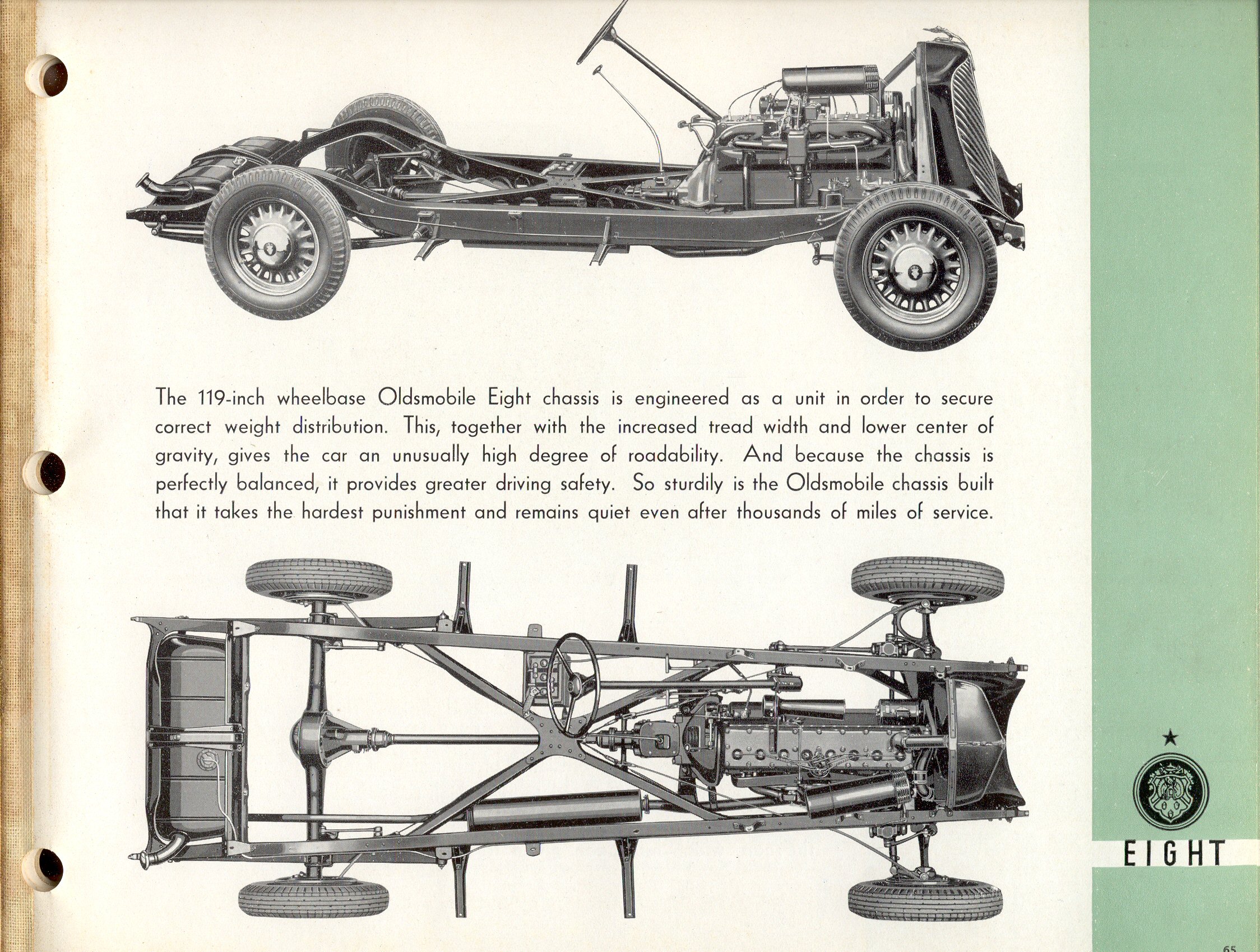 1933 Oldsmobile Motor Cars Booklet Page 21